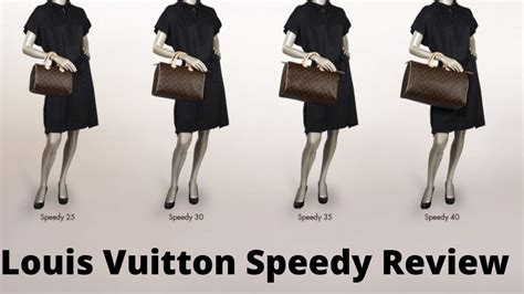 lv speedy sizes comparison|genuine louis vuitton speedy bag.